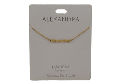 Mulberry Studios Personalized Name Necklaces - A through L
