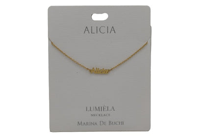 Mulberry Studios Personalized Name Necklaces - A through L