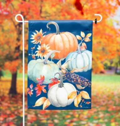 Evergreen Garden Flag - Fall & Halloween