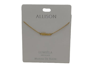 Mulberry Studios Personalized Name Necklaces - A through L