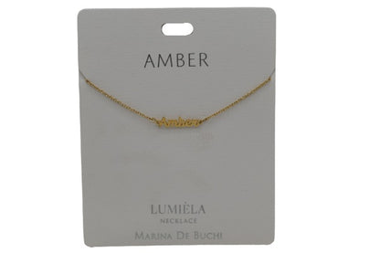 Mulberry Studios Personalized Name Necklaces - A through L