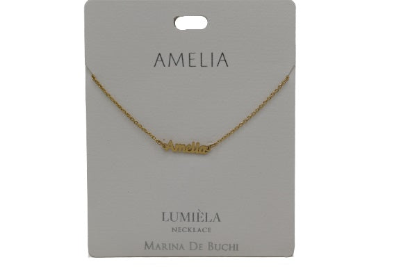 Mulberry Studios Personalized Name Necklaces - A through L
