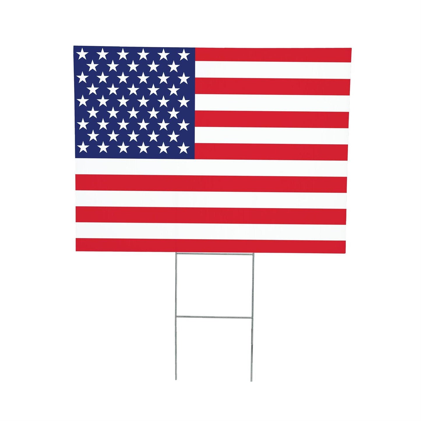 Patriotic American Flag Yard Signs