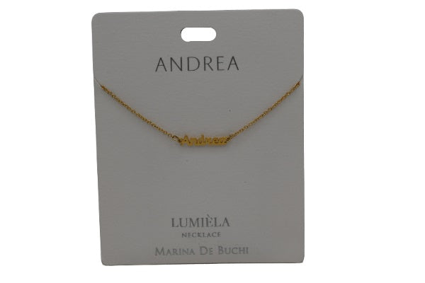Mulberry Studios Personalized Name Necklaces - A through L