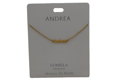 Mulberry Studios Personalized Name Necklaces - A through L