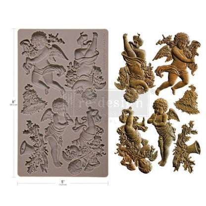 Decor Moulds® - Angelic Floral Noel