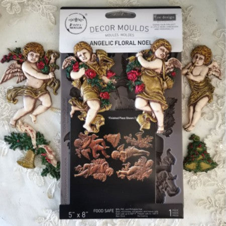 Decor Moulds® - Angelic Floral Noel