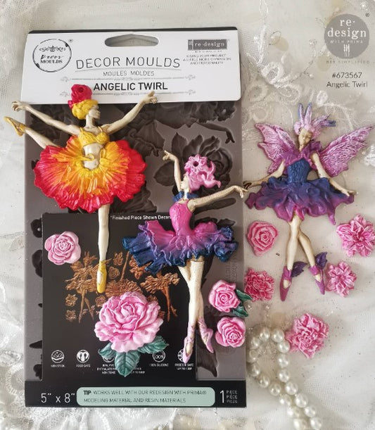 Decor Moulds® - Angelic Twirl