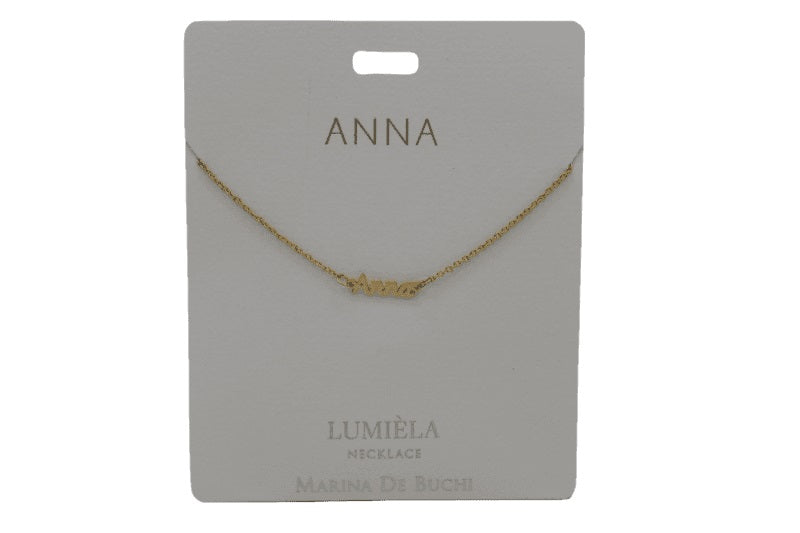 Mulberry Studios Personalized Name Necklaces - A through L