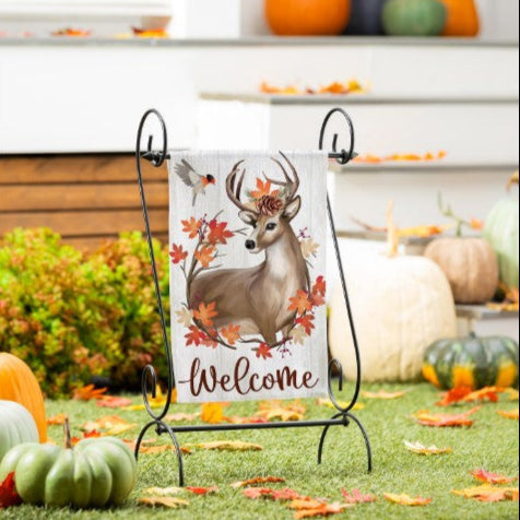 Evergreen Garden Flag - Fall & Halloween