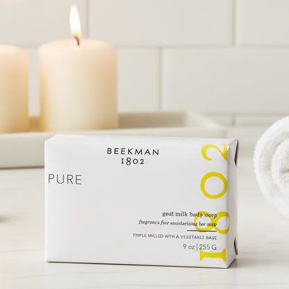 Beekman 1802 goat milk body soap