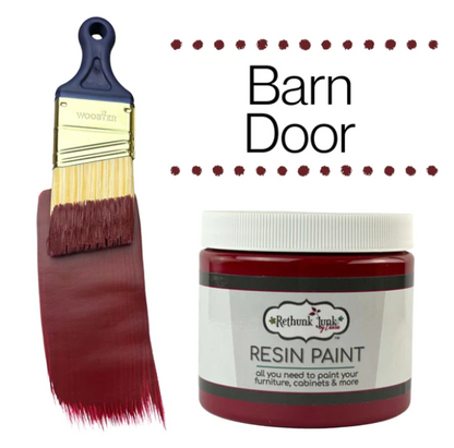 Rethunk Junk Resin Paint in Barn Door