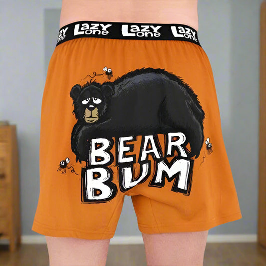 LazyOne Boxers - Bear Bum