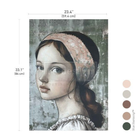 Decoupage Fiber Paper - Beauty & Grace
