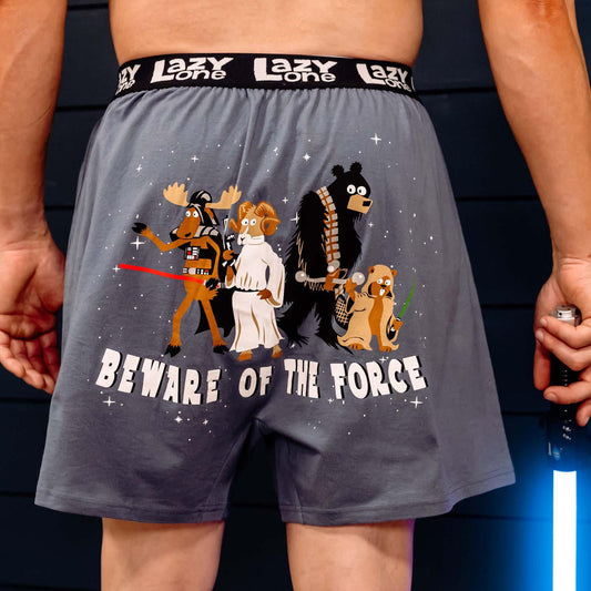 LazyOne Boxers - Beware of the Force