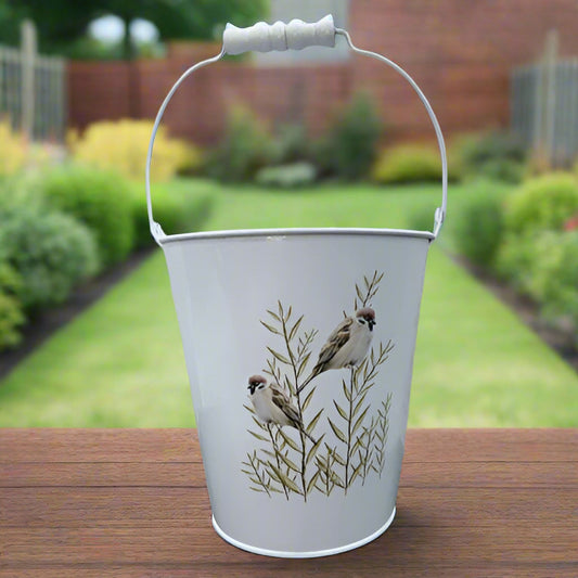 Birds Bucket Planter