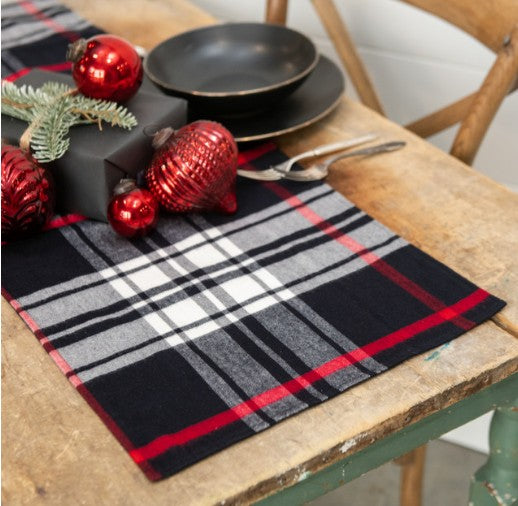 Tartan Table Runner - 48"