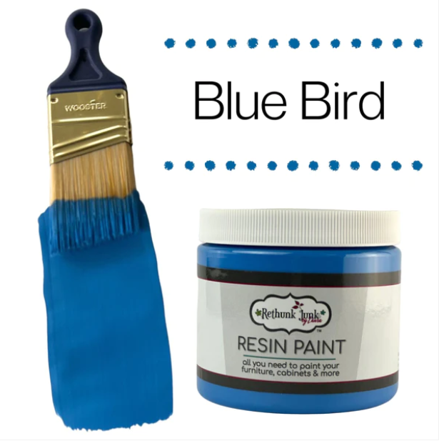Rethunk Junk Resin Paint in Blue Bird