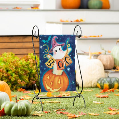 Evergreen Garden Flag - Fall & Halloween