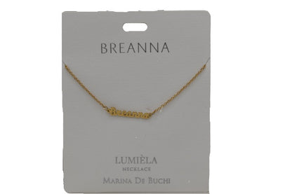 Mulberry Studios Personalized Name Necklaces - A through L