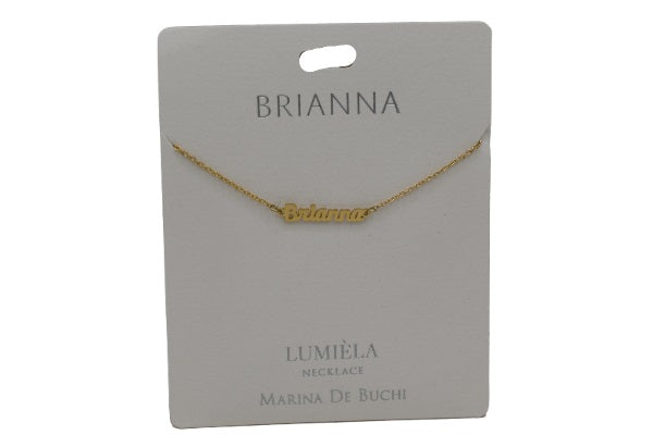 Mulberry Studios Personalized Name Necklaces - A through L