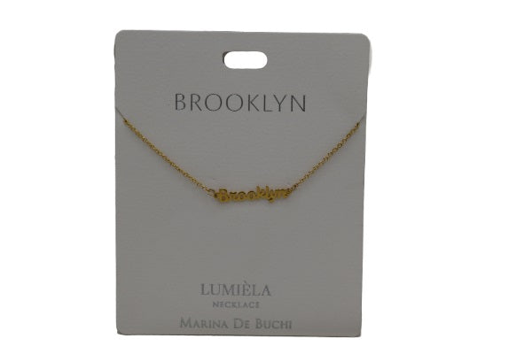 Mulberry Studios Personalized Name Necklaces - A through L