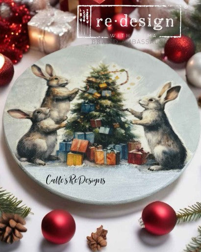 Decoupage Fiber Pack - Bunny Wonderland