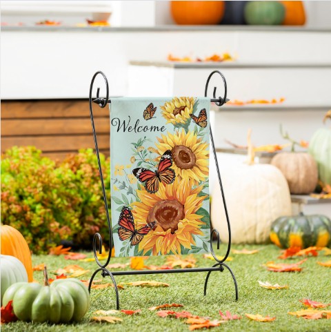 Evergreen Garden Flag - Fall & Halloween