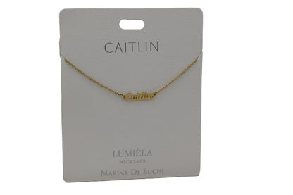 Mulberry Studios Personalized Name Necklaces - A through L