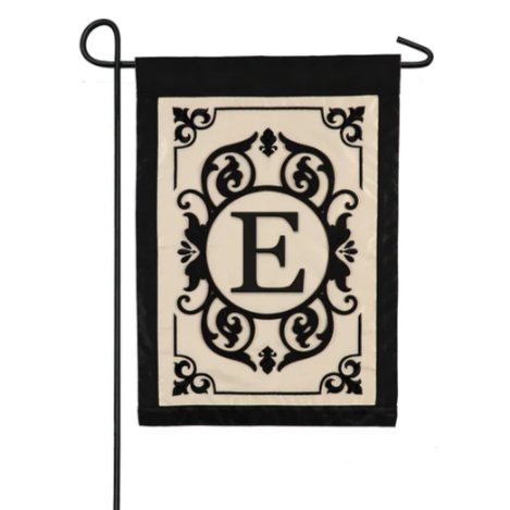 Evergreen Garden Flag - Cambridge Monogram