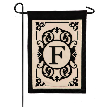 Evergreen Garden Flag - Cambridge Monogram