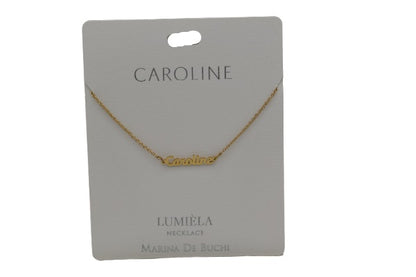 Mulberry Studios Personalized Name Necklaces - A through L