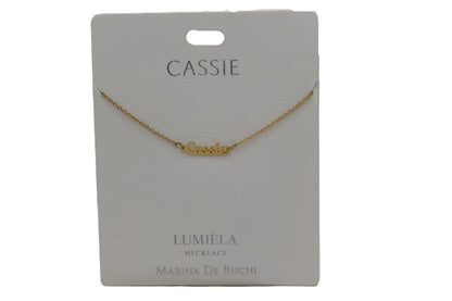 Mulberry Studios Personalized Name Necklaces - A through L