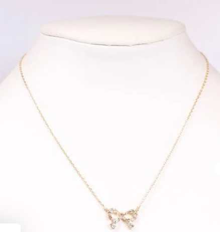 Chapman Bow Necklace