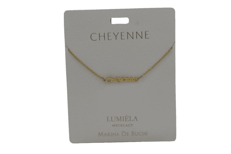 Mulberry Studios Personalized Name Necklaces - A through L