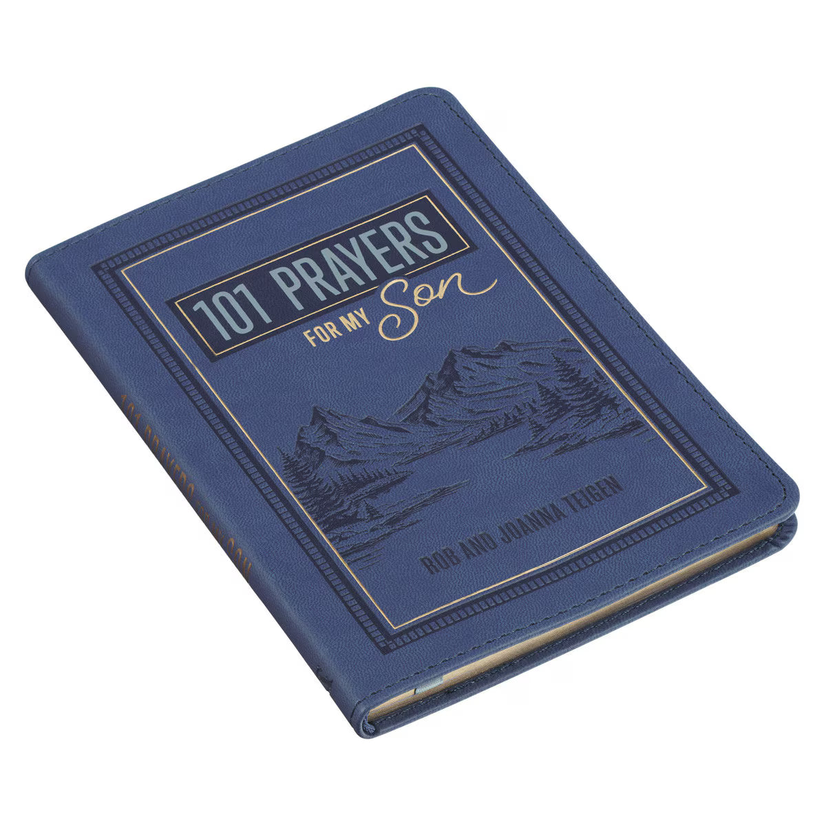 101 Prayers for My Son Blue Faux Leather Prayer Book