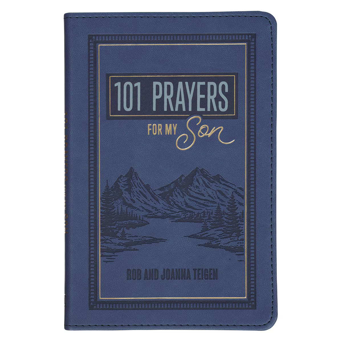 101 Prayers for My Son Blue Faux Leather Prayer Book