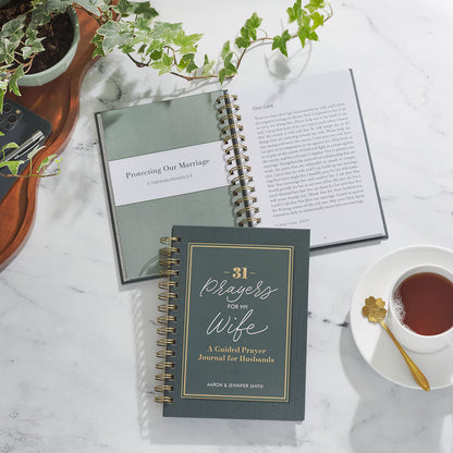 31 Prayers for My Wife Spiral Hardcover Prayer Journal