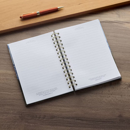 Be Strong and Courageous Mountain Vista Spiral Journal Joshua 1:9