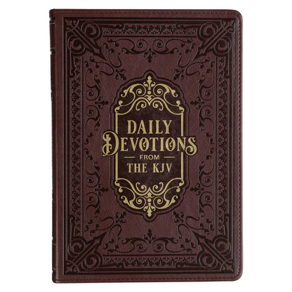 Large Print Edition Daily Devotions from the KJV Brown Devotional