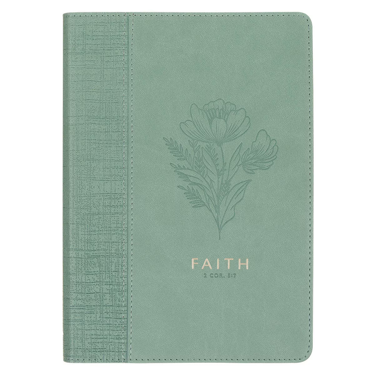 Journal Classic Green Faith 2 Cor. 5:7