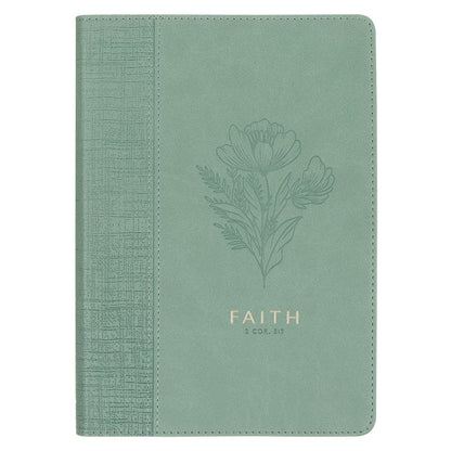 Journal Classic Green Faith 2 Cor. 5:7