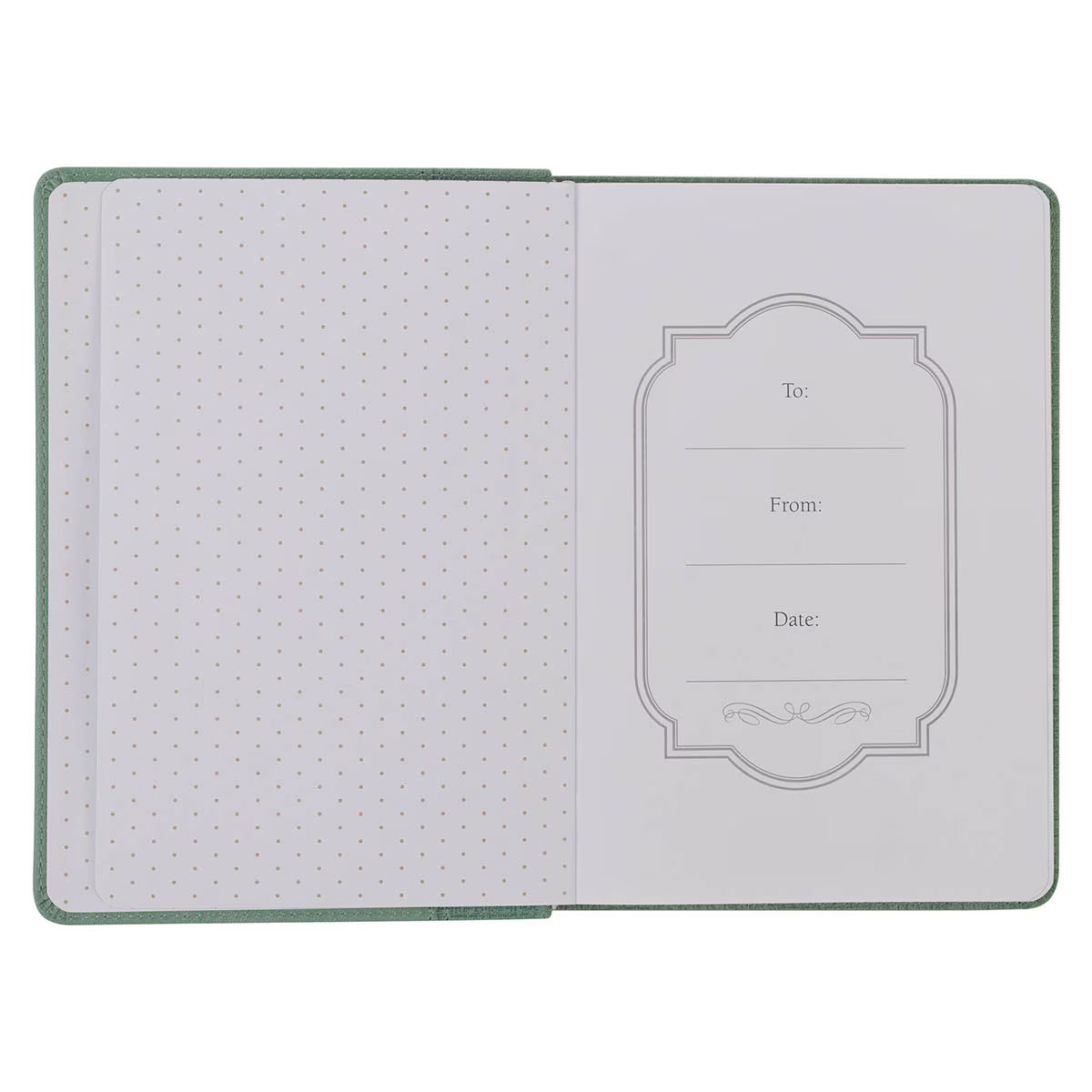 Journal Classic Green Faith 2 Cor. 5:7