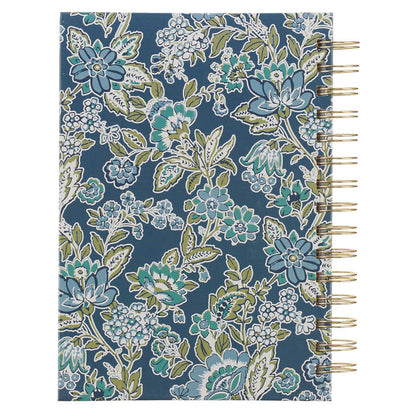 Morning Mercies Blue and Green Spiral Journal Lamentations 3:22-23