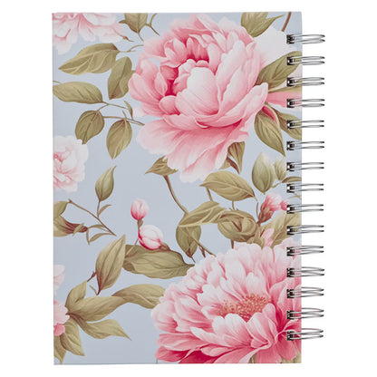 Noble Things Peony Spiral Journal Proverbs 31:29