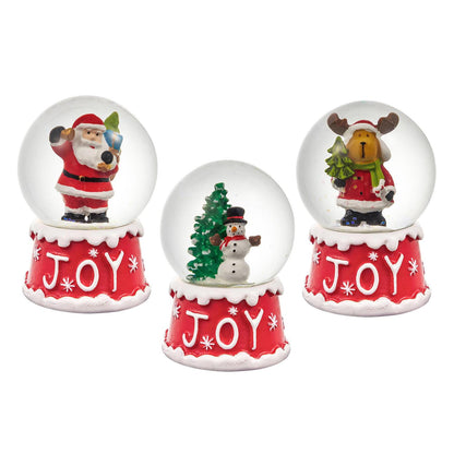 Christmas Character Mini Water Globe