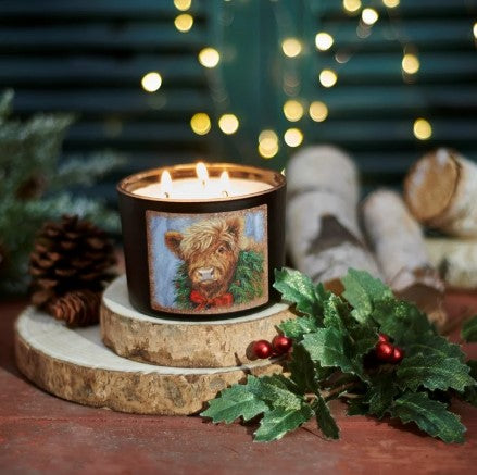 Farm Animals Christmas Candles