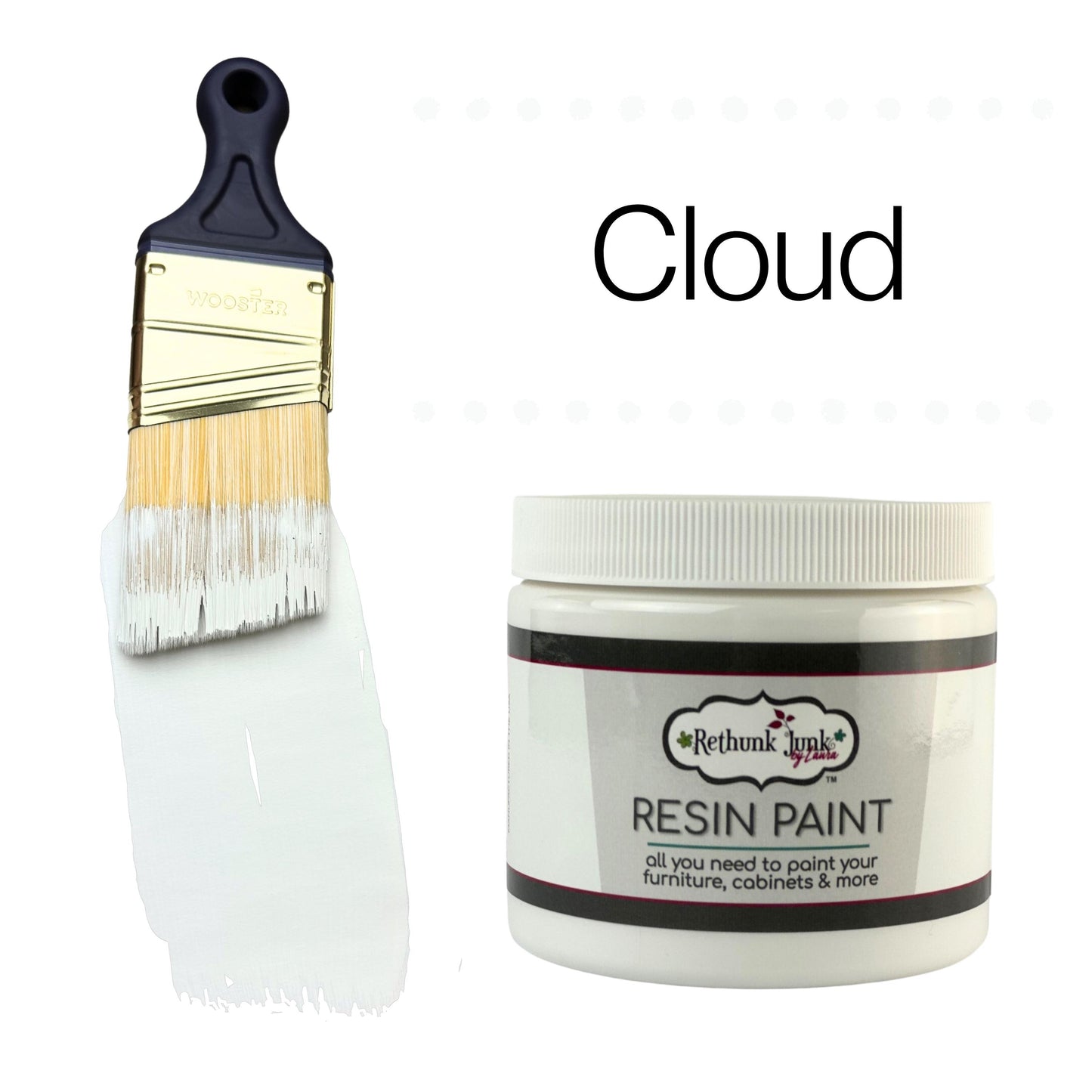 Rethunk Junk Resin Paint in Cloud
