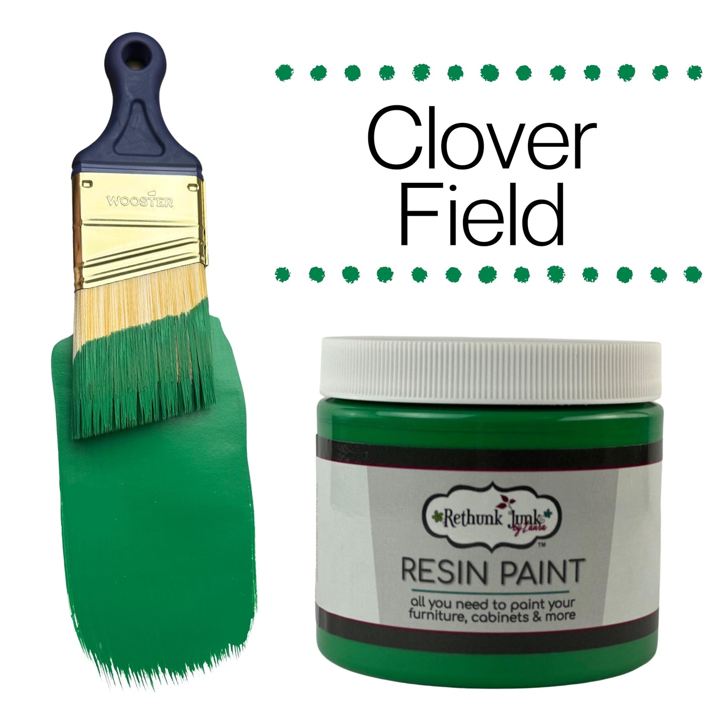 Rethunk Junk Resin Paint in Clover Field