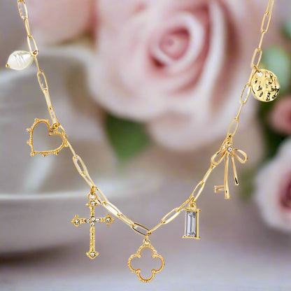 Gold Charm Jewelry